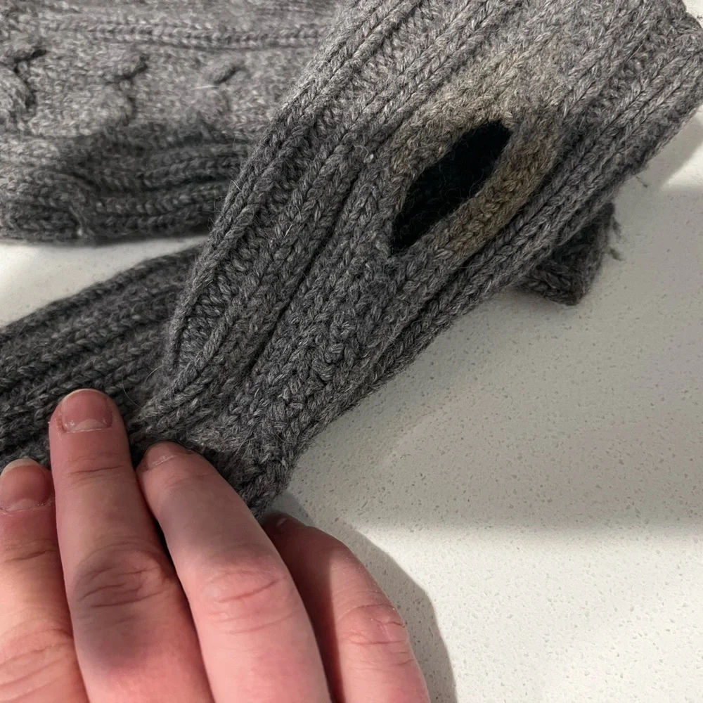 Two piece glove and arm warmer set